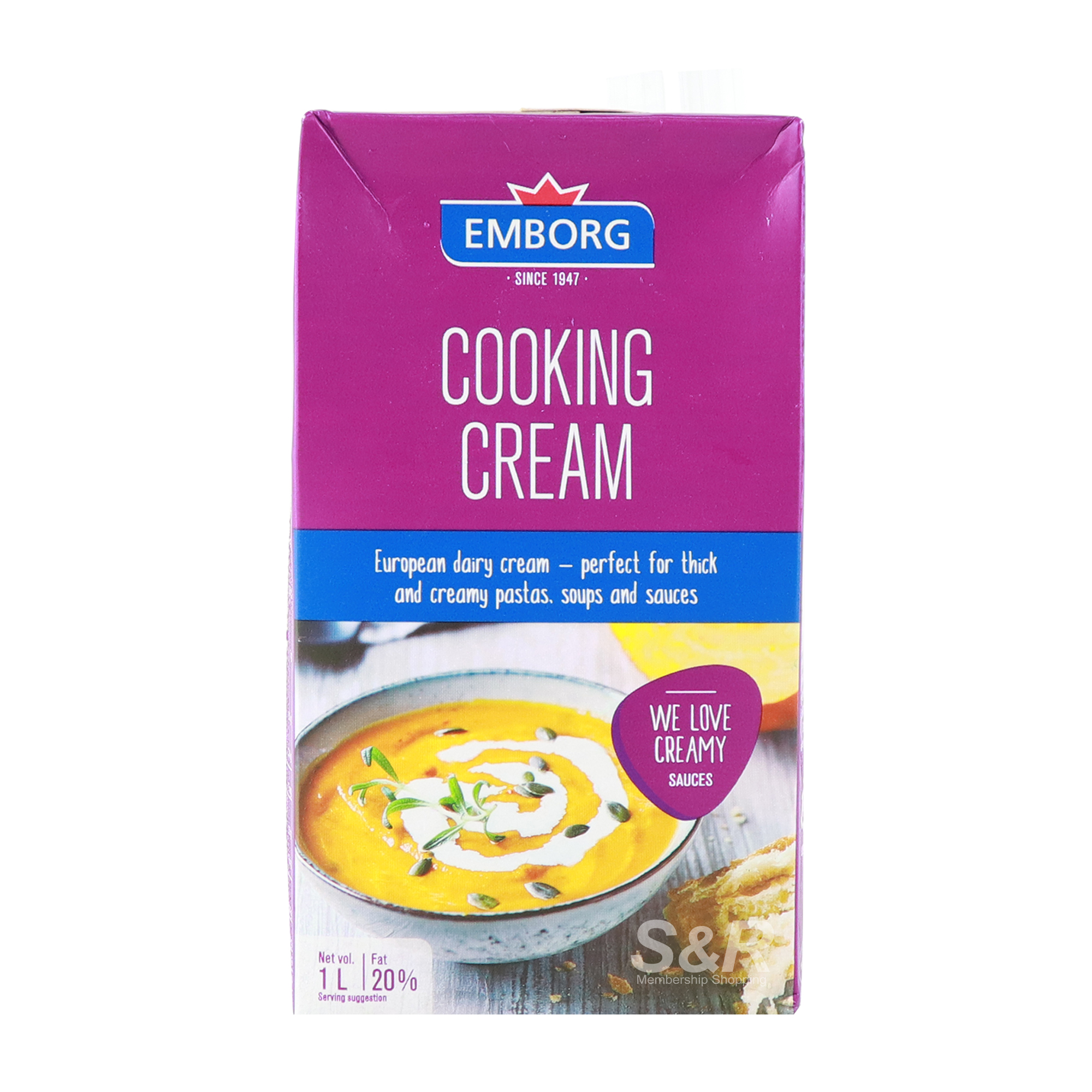 Emborg Cooking Cream 1L